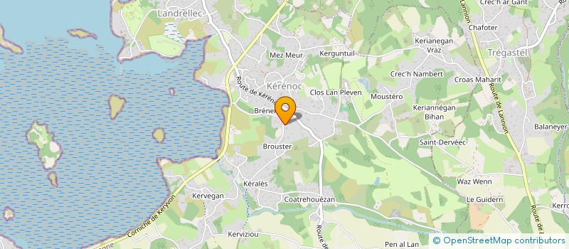 localisation de l'entreprise MADAME SYLVIE DONIAS  PLEUMEUR-BODOU