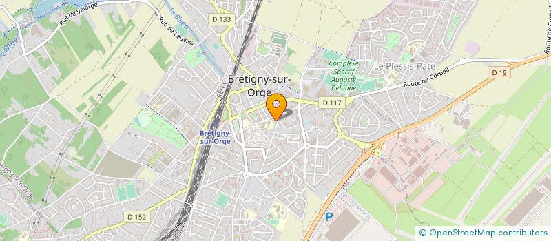 localisation de l'entreprise MADAME SYLVIE DONNART  BRETIGNY-SUR-ORGE