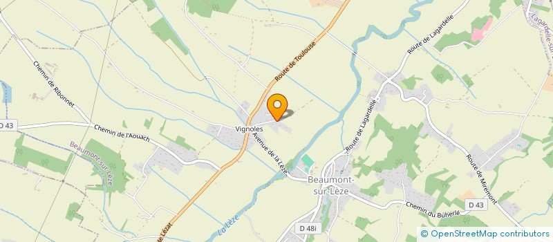 localisation de l'entreprise MADAME SYLVIE DONNET à BEAUMONT-SUR-LEZE