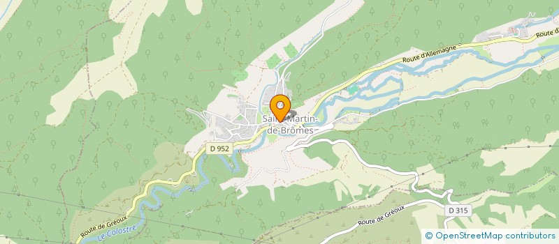 localisation de l'entreprise MADAME SYLVIE DOURNEAU à SAINT-MARTIN-DE-BROMES