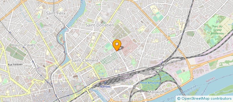 localisation de l'entreprise MADAME SYLVIE DROUAUD à NANTES