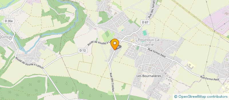 localisation de l'entreprise MADAME SYLVIE DROUAUD  VOUNEUIL-SOUS-BIARD