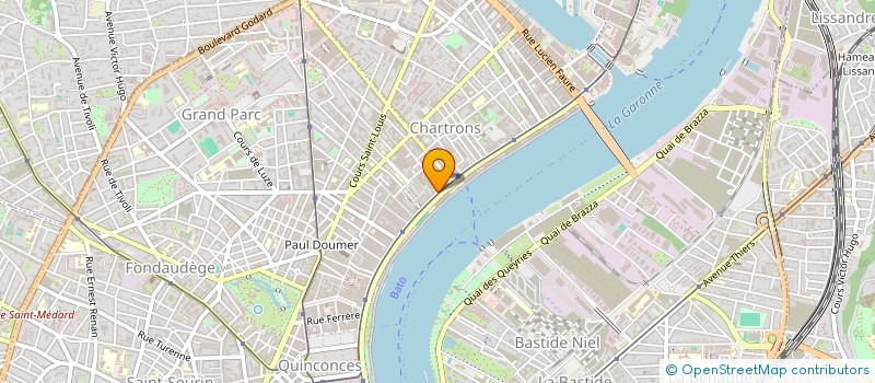 localisation de l'entreprise MADAME SYLVIE DROUILLARD  BORDEAUX