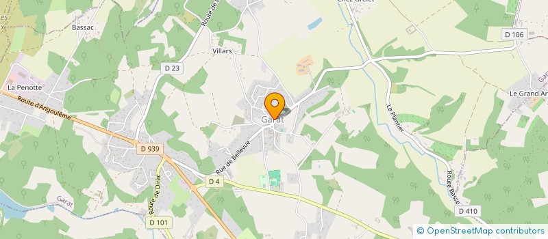 localisation de l'entreprise MADAME SYLVIE DROUIN  GARAT