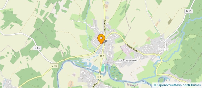 localisation de l'entreprise MADAME SYLVIE DUARTE  ETUZ