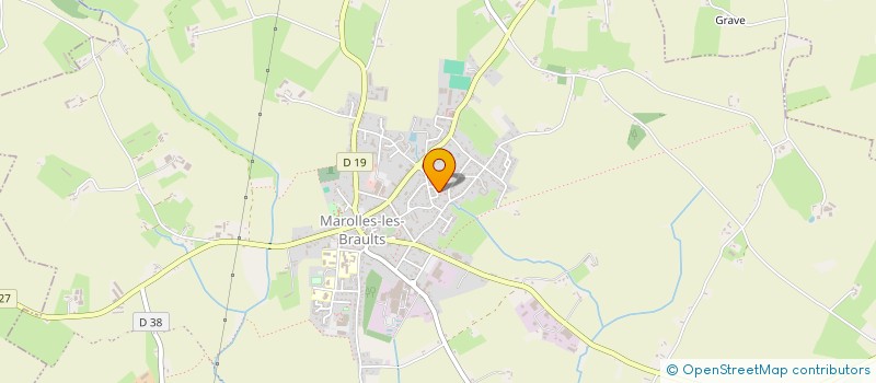 localisation de l'entreprise MADAME SYLVIE DUBERNE  MAROLLES-LES-BRAULTS