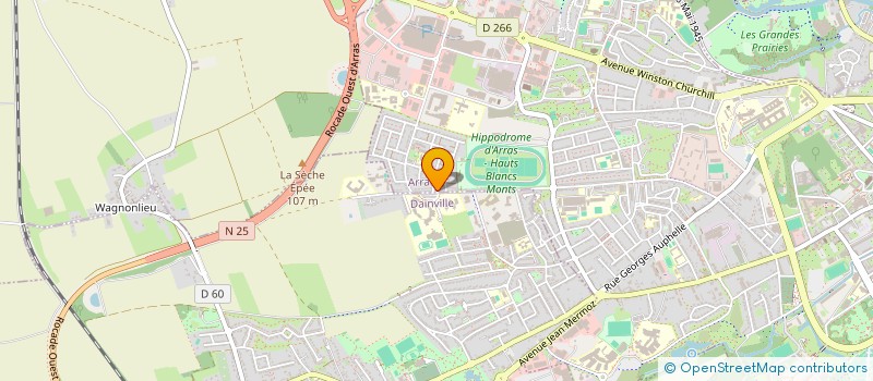 localisation de l'entreprise MADAME SYLVIE DUBOIS à ARRAS