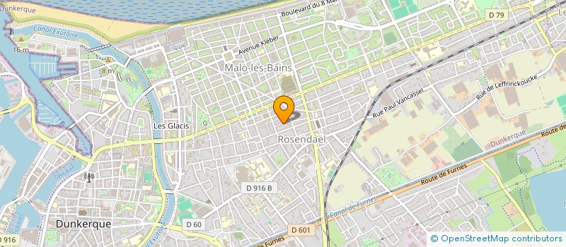 localisation de l'entreprise MADAME SYLVIE DUCHATEAU à DUNKERQUE