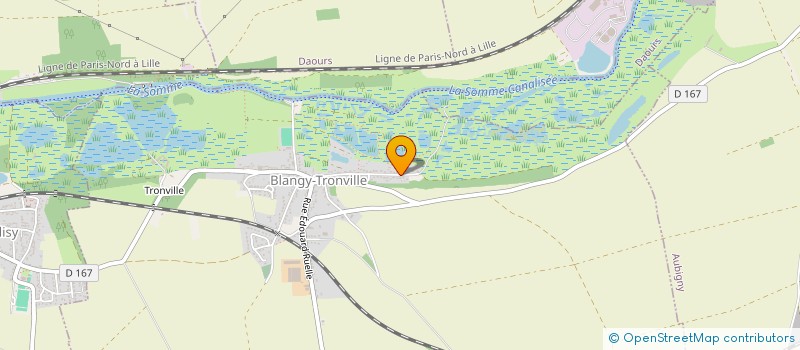 localisation de l'entreprise MADAME SYLVIE DUCHATEAU  BLANGY-TRONVILLE