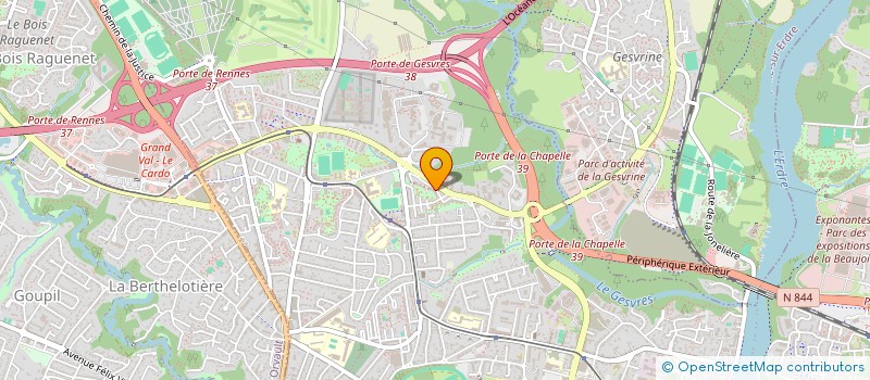 localisation de l'entreprise MADAME SYLVIE DUCHENE à NANTES