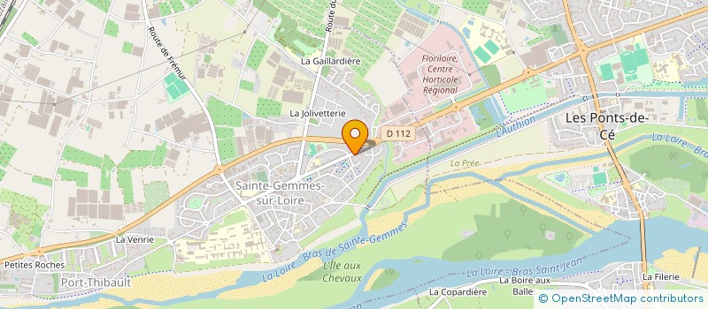 localisation de l'entreprise MADAME SYLVIE DUCHENE à SAINTE-GEMMES-SUR-LOIRE
