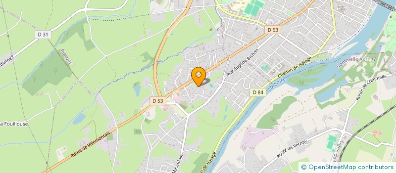 localisation de l'entreprise MADAME SYLVIE DUCREUX  VILLEREST