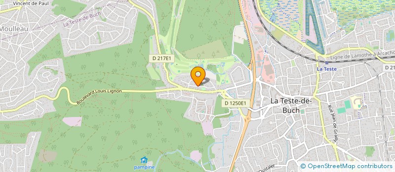 localisation de l'entreprise MADAME SYLVIE DUFFOUR à LA TESTE-DE-BUCH