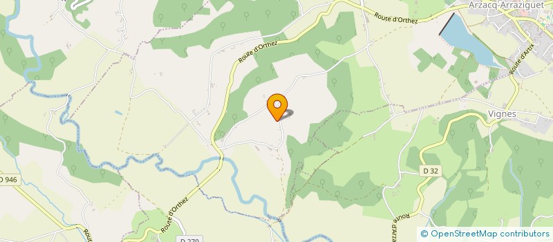 localisation de l'entreprise MADAME SYLVIE DUFRECHOU  CABIDOS