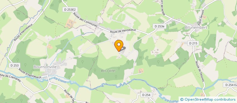 localisation de l'entreprise MADAME SYLVIE DUFRESNES  BRUNEMBERT