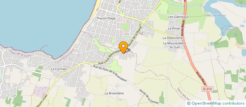 localisation de l'entreprise MADAME SYLVIE DUJARDIN à LA PLAINE-SUR-MER