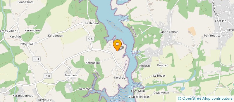 localisation de l'entreprise MADAME SYLVIE DUMEZ  NEVEZ