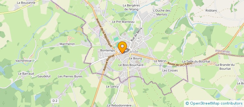 localisation de l'entreprise MADAME SYLVIE DUMONT à AIGURANDE