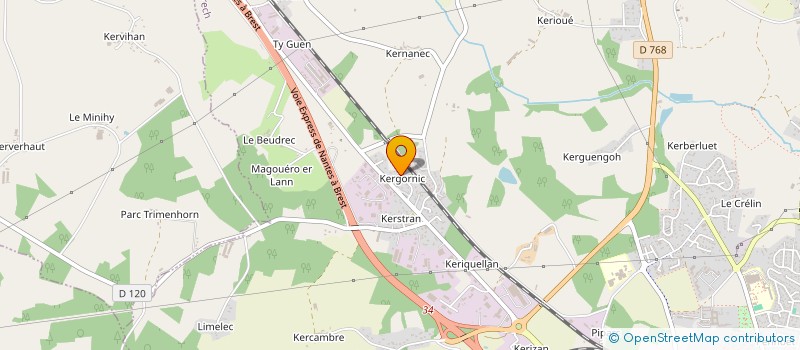 localisation de l'entreprise MADAME SYLVIE DUMONT  BRECH