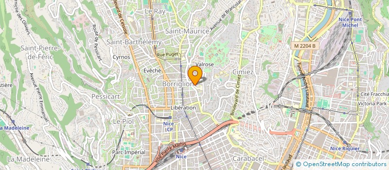 localisation de l'entreprise MADAME SYLVIE DUPONT  NICE