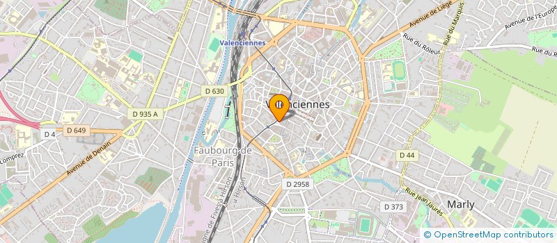 localisation de l'entreprise MADAME SYLVIE DUPONT à VALENCIENNES