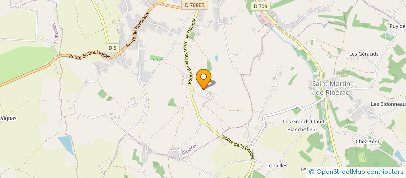 localisation de l'entreprise MADAME SYLVIE DURAND  VILLETOUREIX