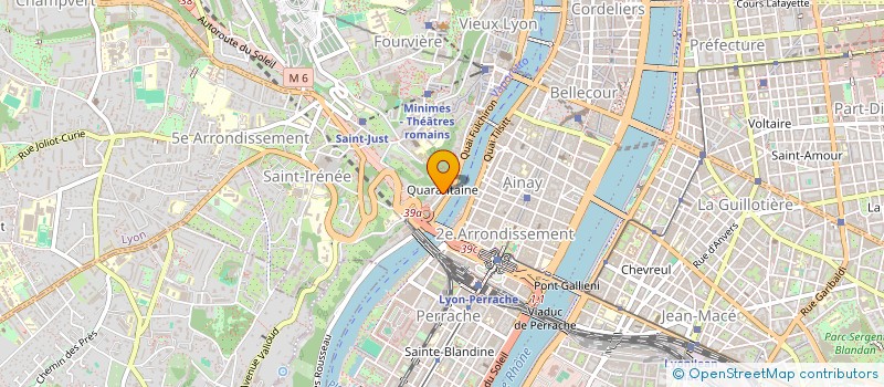 localisation de l'entreprise MADAME SYLVIE DURAND à LYON