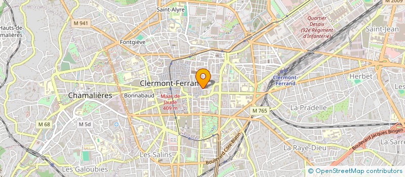 localisation de l'entreprise MADAME SYLVIE DURIF  CLERMONT-FERRAND