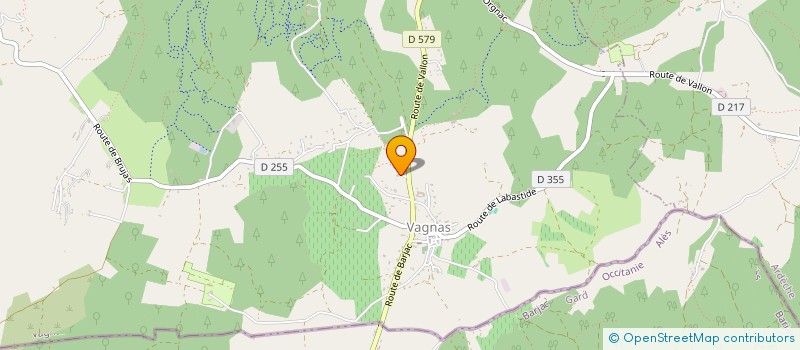 localisation de l'entreprise MADAME SYLVIE DUROZO  VAGNAS