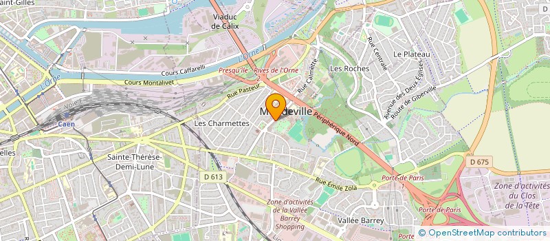 localisation de l'entreprise MADAME SYLVIE DUTOT  MONDEVILLE