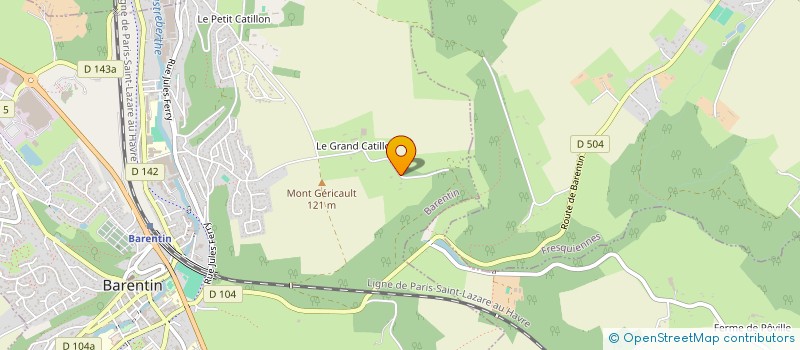 localisation de l'entreprise MADAME SYLVIE DUVAL  BARENTIN