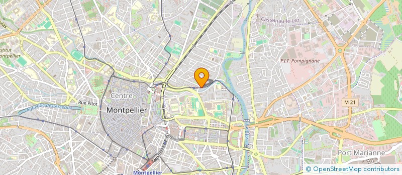 localisation de l'entreprise MADAME SYLVIE EBRARD à MONTPELLIER