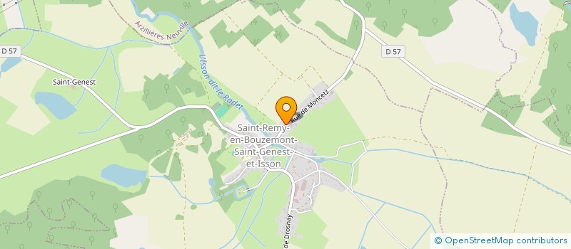 localisation de l'entreprise MADAME SYLVIE EGGER  SAINT-REMY-EN-BOUZEMONT-SAINT-GENEST-ET-ISSON