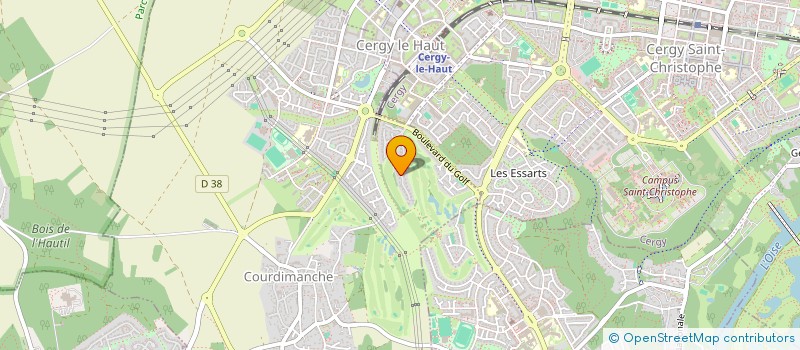 localisation de l'entreprise MADAME SYLVIE EGILE  COURDIMANCHE