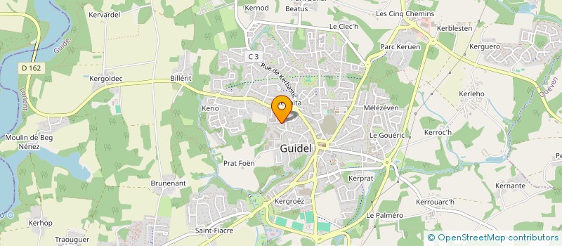 localisation de l'entreprise MADAME SYLVIE EIDELMAN à GUIDEL