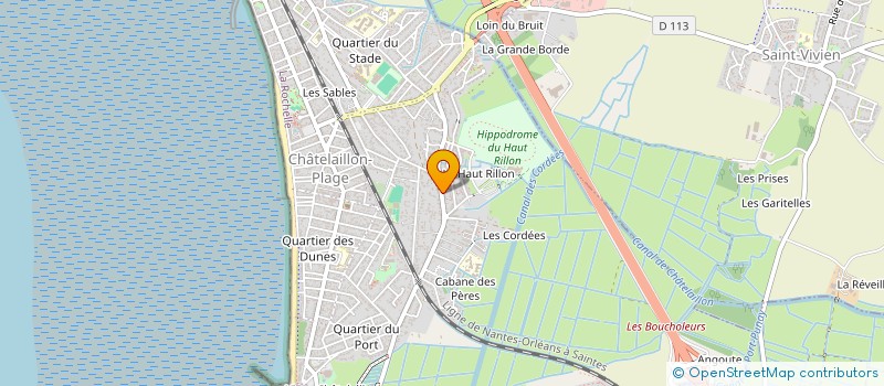 localisation de l'entreprise MADAME SYLVIE EMAURE à CHATELAILLON-PLAGE