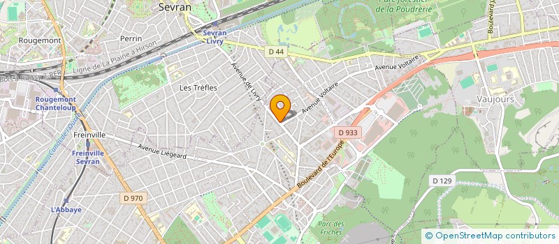 localisation de l'entreprise MADAME SYLVIE ENOCQ  LIVRY-GARGAN