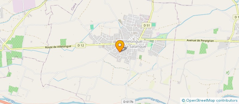 localisation de l'entreprise MADAME SYLVIE ENSALES  VILLELONGUE-DE-LA-SALANQUE