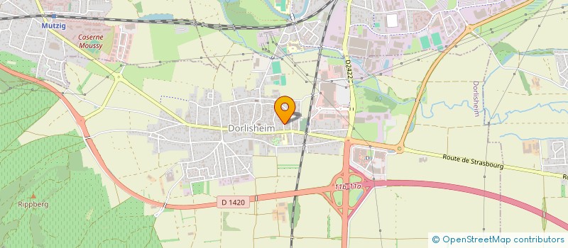 localisation de l'entreprise MADAME SYLVIE ERB  DORLISHEIM