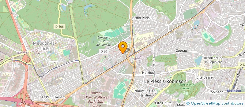 localisation de l'entreprise MADAME SYLVIE ERBURU à CLAMART