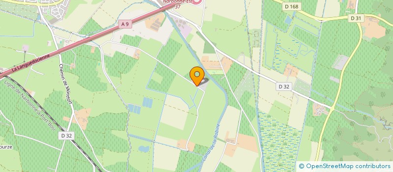 localisation de l'entreprise MADAME SYLVIE ESCLAPEZ  NARBONNE