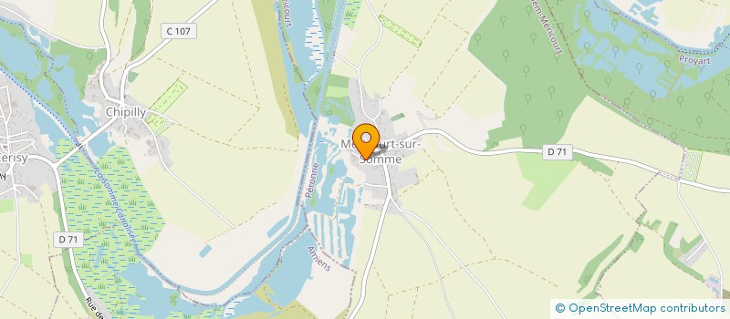 localisation de l'entreprise MADAME SYLVIE ESLAN  ETINEHEM-MERICOURT