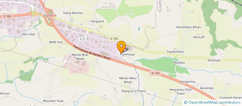 localisation de l'entreprise MADAME SYLVIE ESPERN à SAINT-EVARZEC