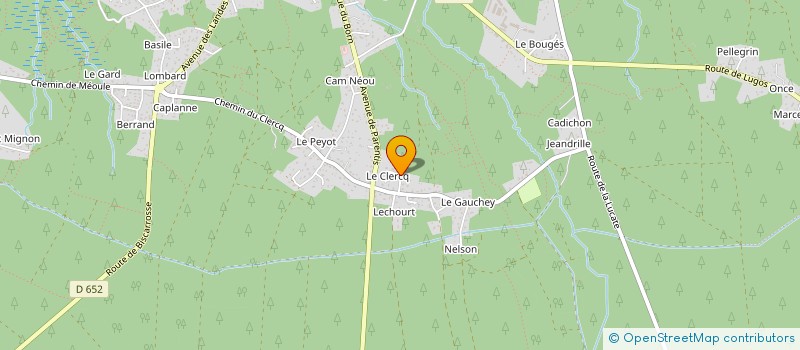 localisation de l'entreprise MADAME SYLVIE ETCHEGOYEN  SANGUINET