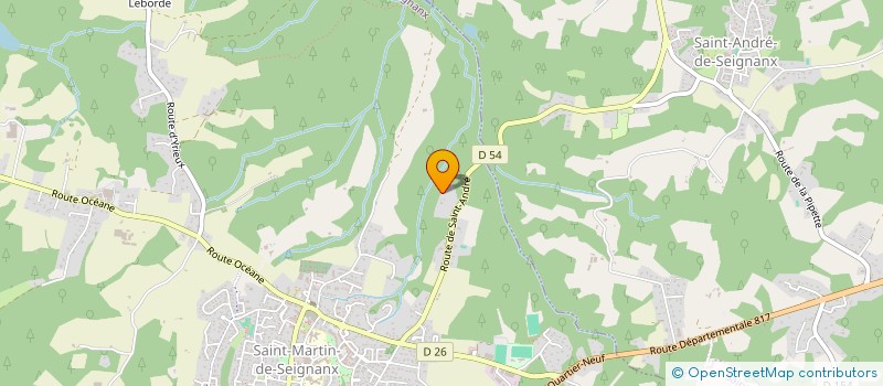 localisation de l'entreprise MADAME SYLVIE ETCHEVERRIA  SAINT-MARTIN-DE-SEIGNANX