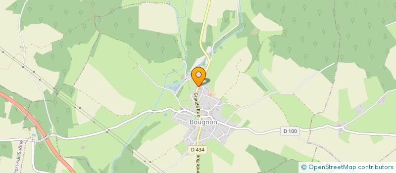 localisation de l'entreprise MADAME SYLVIE ETHEVE  BOUGNON
