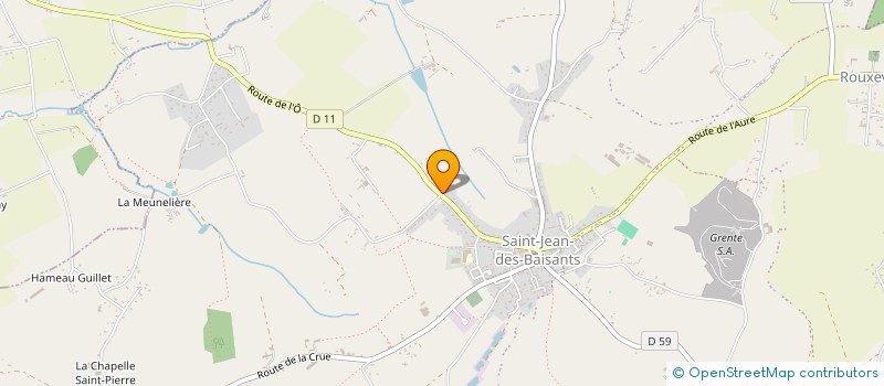 localisation de l'entreprise MADAME SYLVIE EVRY  SAINT-JEAN-D'ELLE