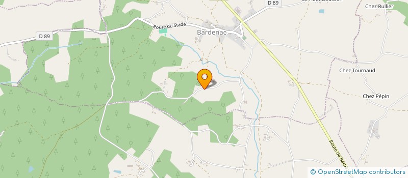 localisation de l'entreprise MADAME SYLVIE EYTIER  BARDENAC