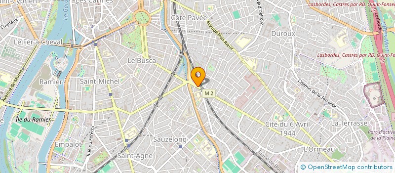 localisation de l'entreprise MADAME SYLVIE FAGNET à TOULOUSE