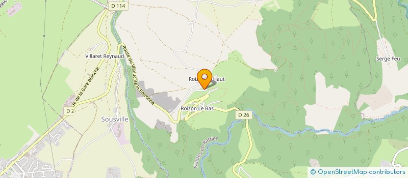 localisation de l'entreprise MADAME SYLVIE FANTON  NANTES-EN-RATIER